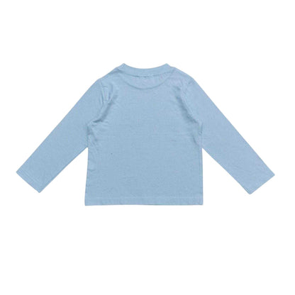 Blue - Side - Star Childrens-Kids Cars Long-Sleeved Pyjama Set