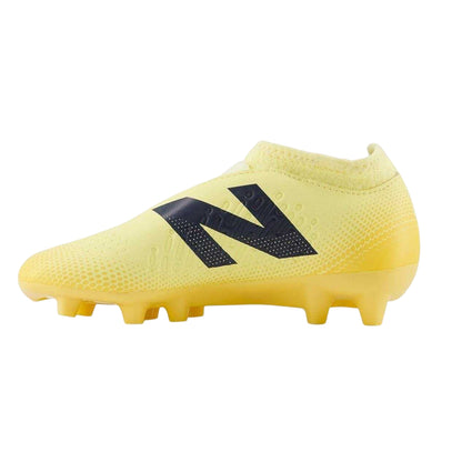 Orange-Black - Back - New Balance Childrens-Kids Tekela V4+ Magique Firm Ground Football Boots