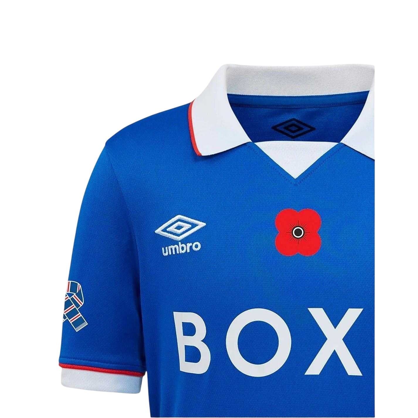 Blue-White - Lifestyle - Rangers FC Childrens-Kids 2025 Football Shirt