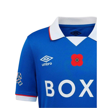Blue-White - Lifestyle - Rangers FC Childrens-Kids 2025 Football Shirt
