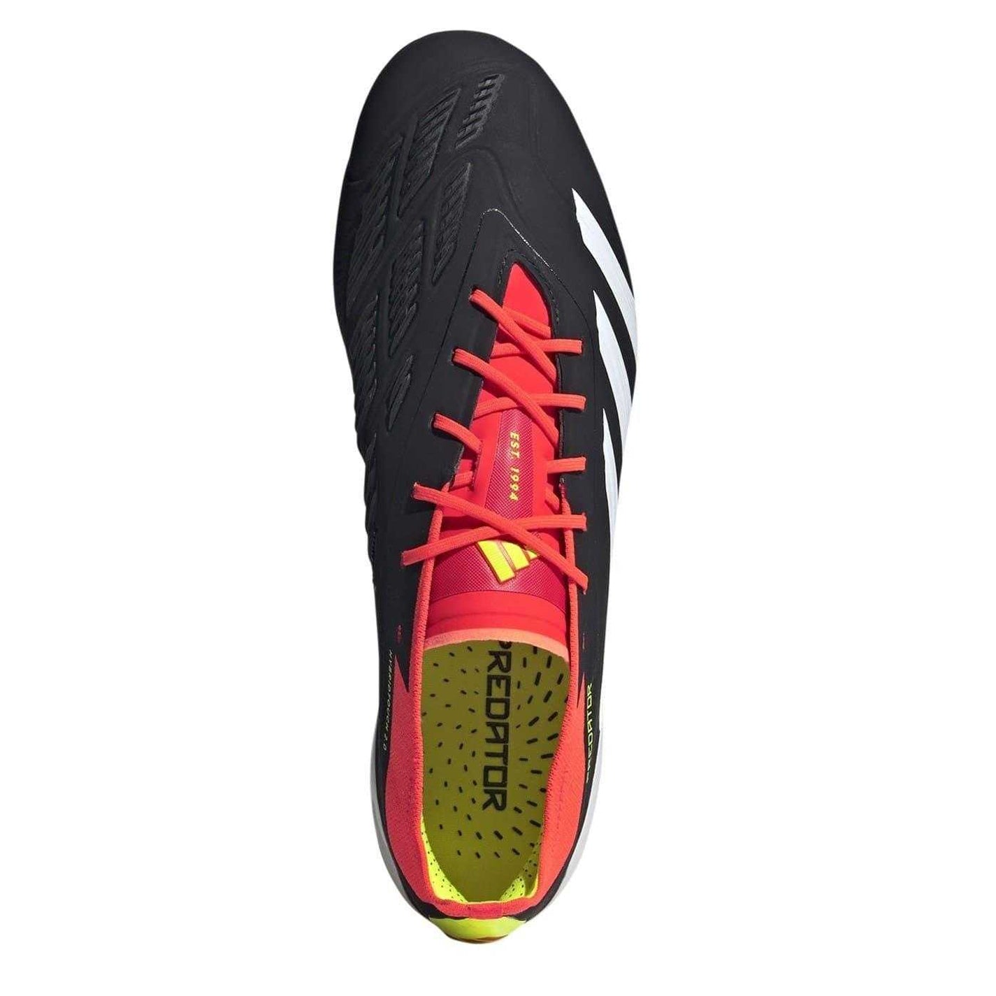 Black-White-Red - Side - Adidas Mens Astro Turf Trainers
