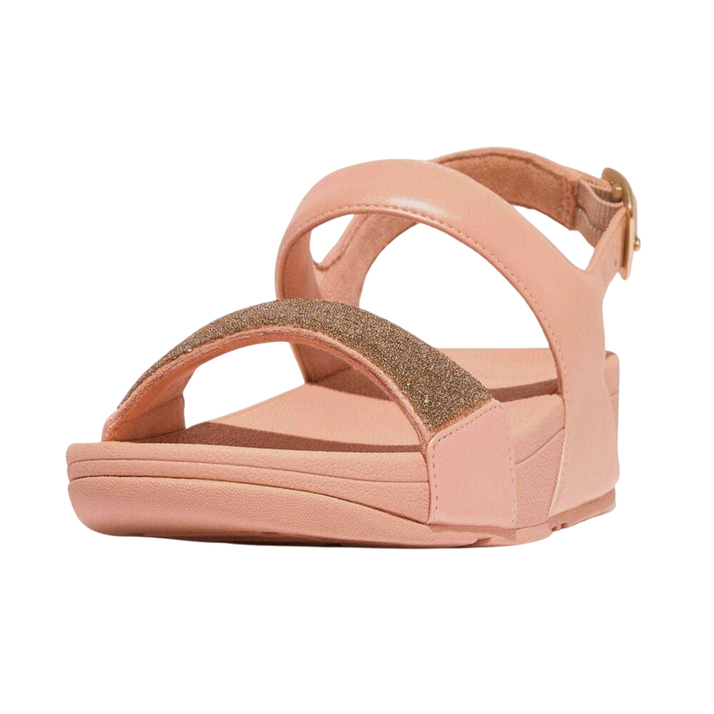 Pink - Lifestyle - FitFlop Womens-Ladies Opul Glitter Backstrap Sandals