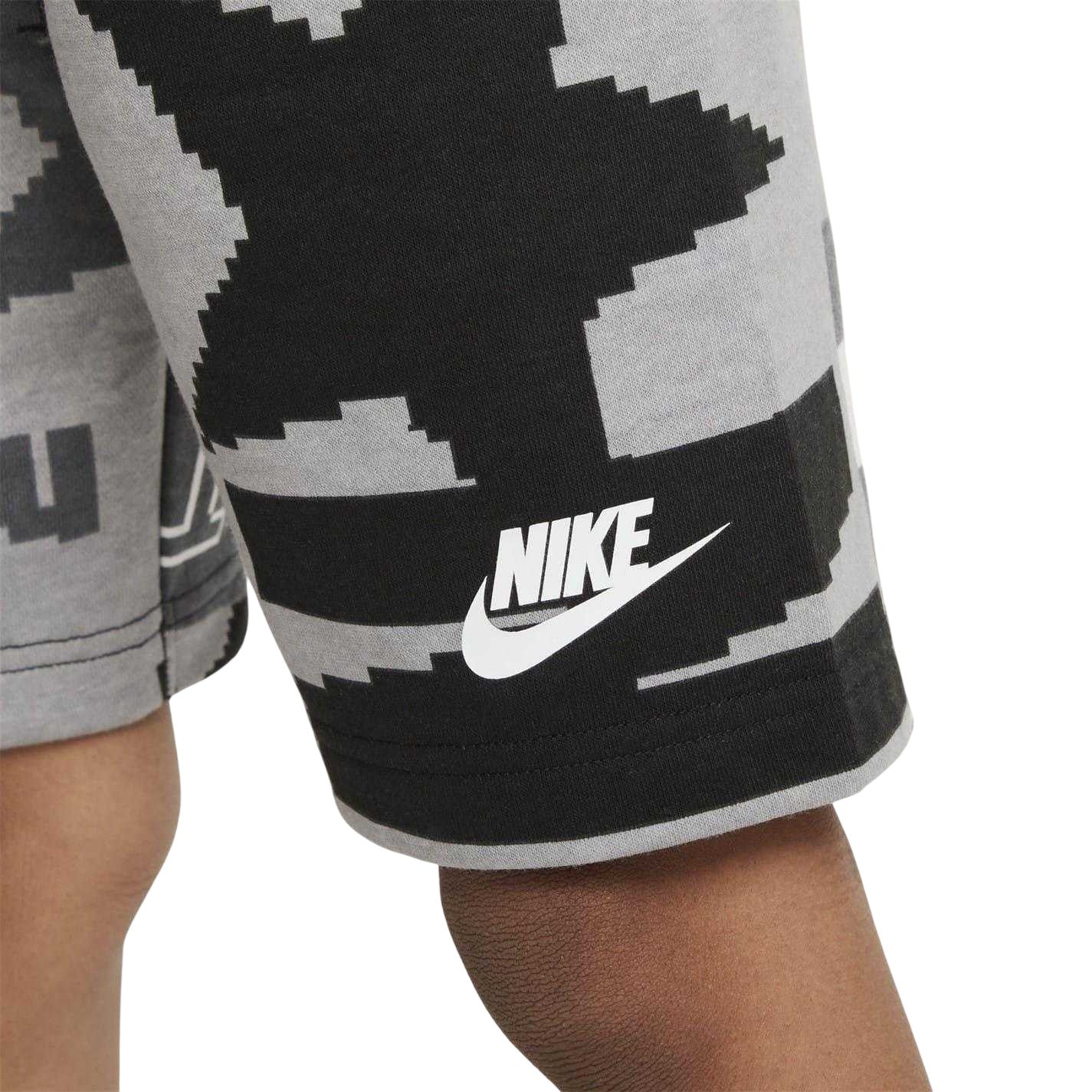 Black - Lifestyle - Nike Childrens-Kids Lifestyle T-Shirt & Shorts Set