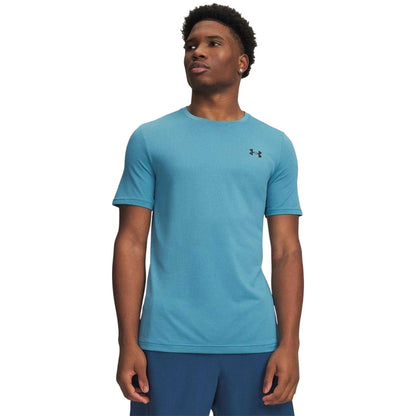 Blue-Black - Front - Under Armour Mens Vanish T-Shirt