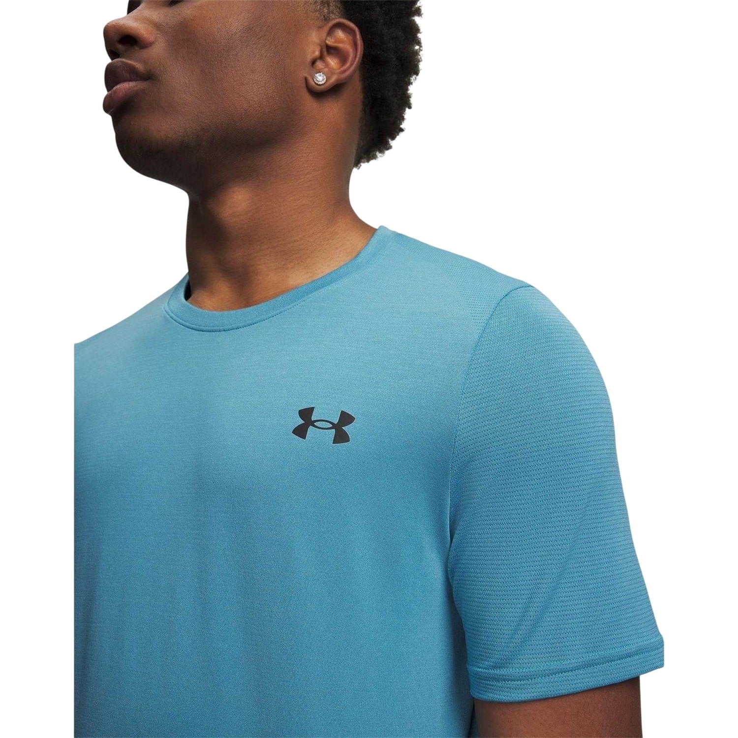 Blue-Black - Side - Under Armour Mens Vanish T-Shirt