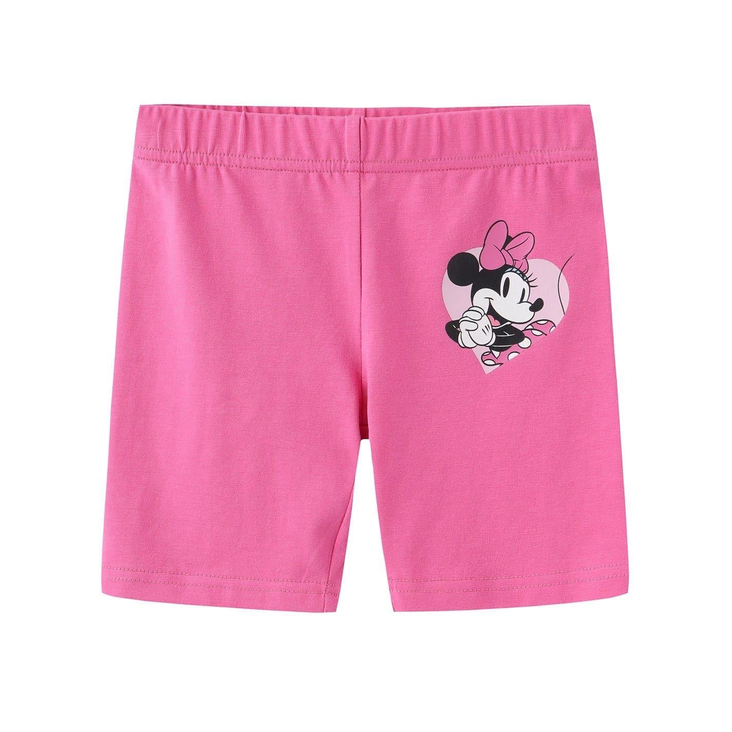 Pink - Pack Shot - Disney Girls Mickey Mouse T-Shirt & Shorts Set