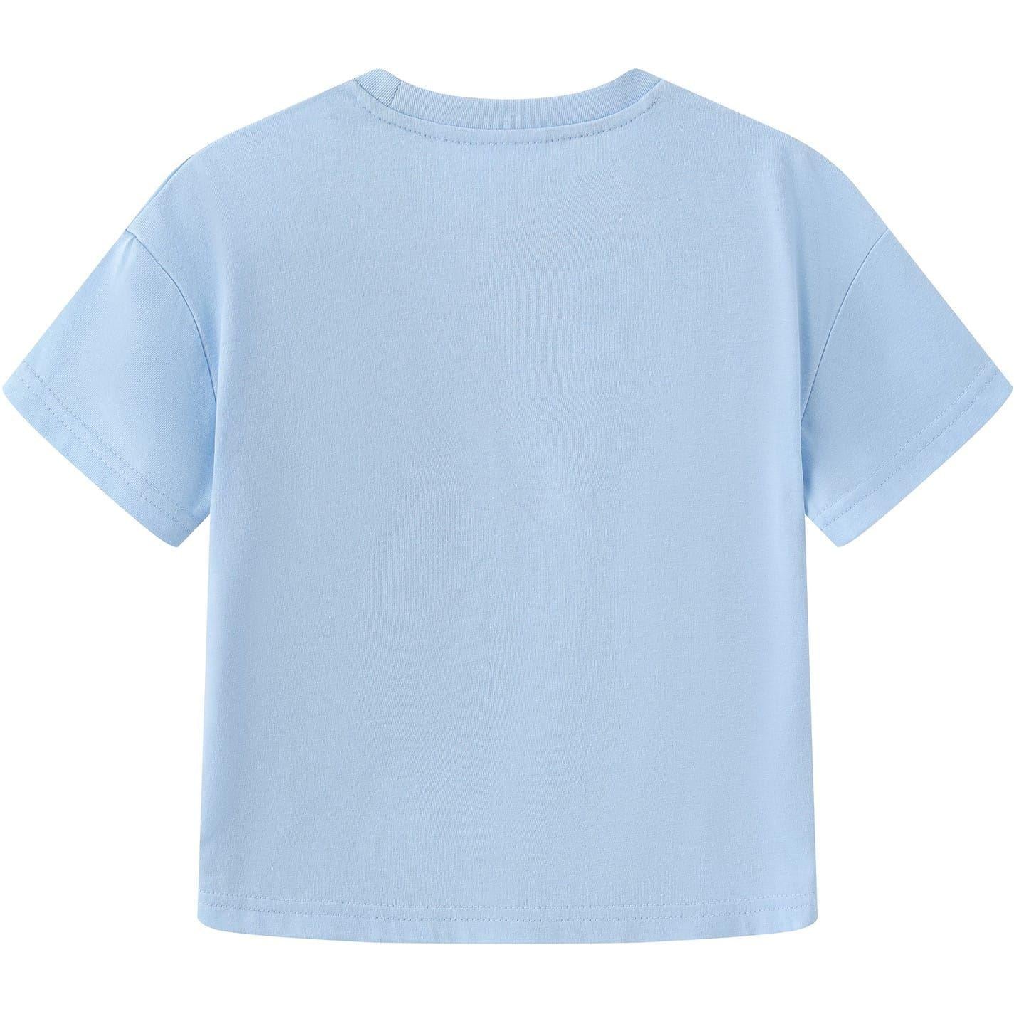 Vibrant - Side - Lilo & Stitch Childrens-Kids Stitch Top & Bottom Set