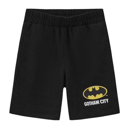 Black-Yellow - Side - Batman Baby T-Shirt & Shorts Set