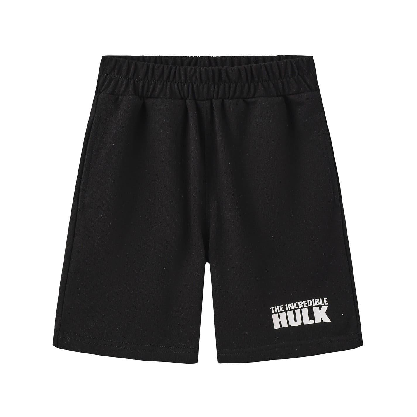 Green - Lifestyle - The Incredible Hulk Childrens-Kids Incredible Hulk T-Shirt & Shorts Set