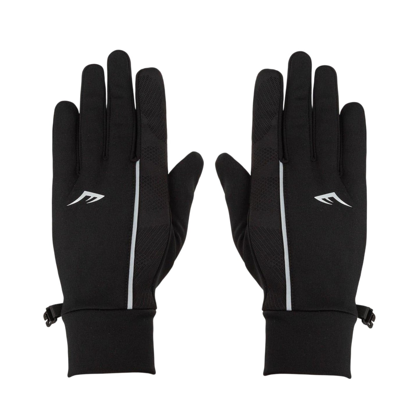 Black - Front - Everlast Unisex Adult Running Gloves