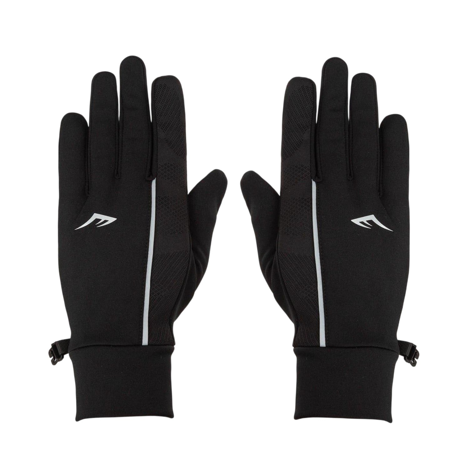 Black - Front - Everlast Unisex Adult Running Gloves