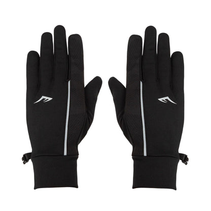 Black - Front - Everlast Unisex Adult Running Gloves