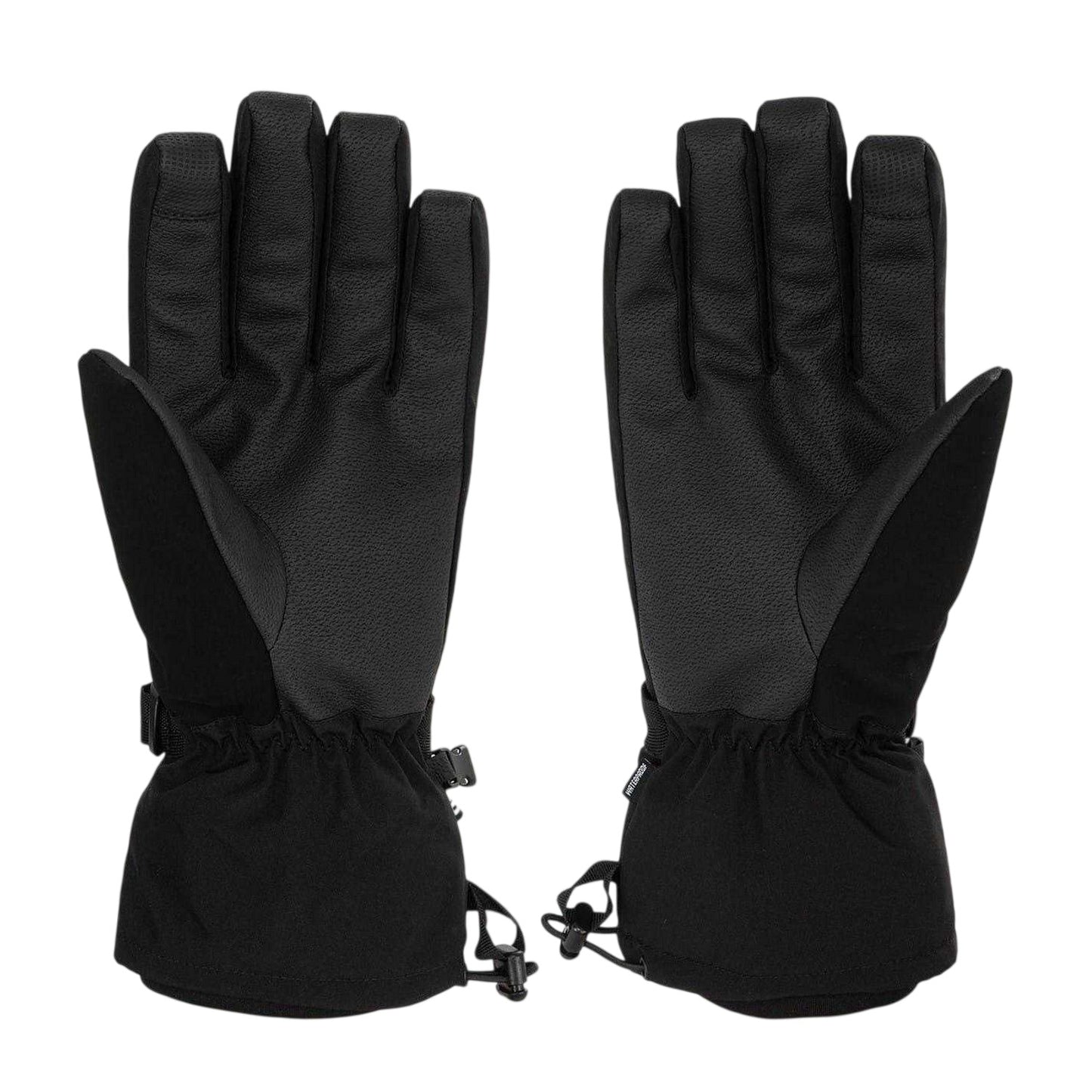 Black - Back - Nevica Unisex Adult 3 in 1 Logo Ski Gloves