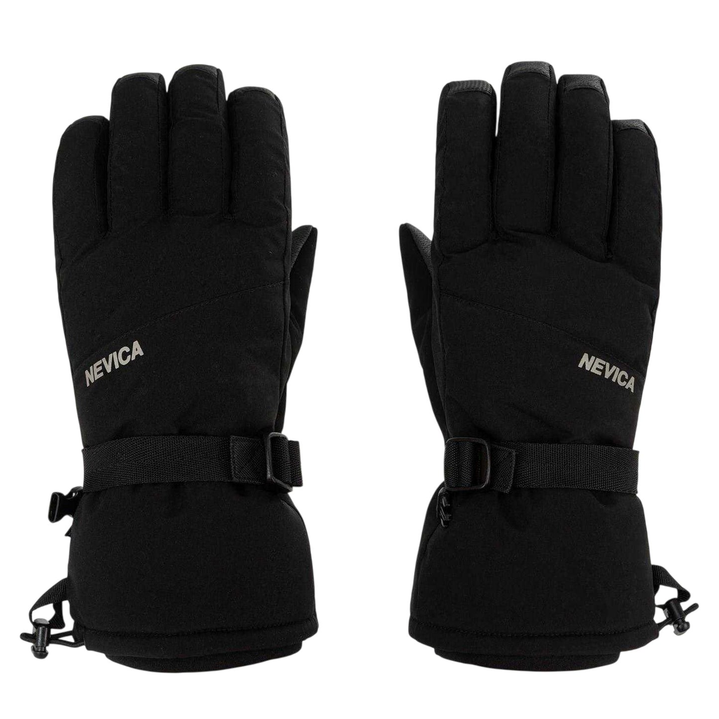 Black - Front - Nevica Unisex Adult 3 in 1 Logo Ski Gloves