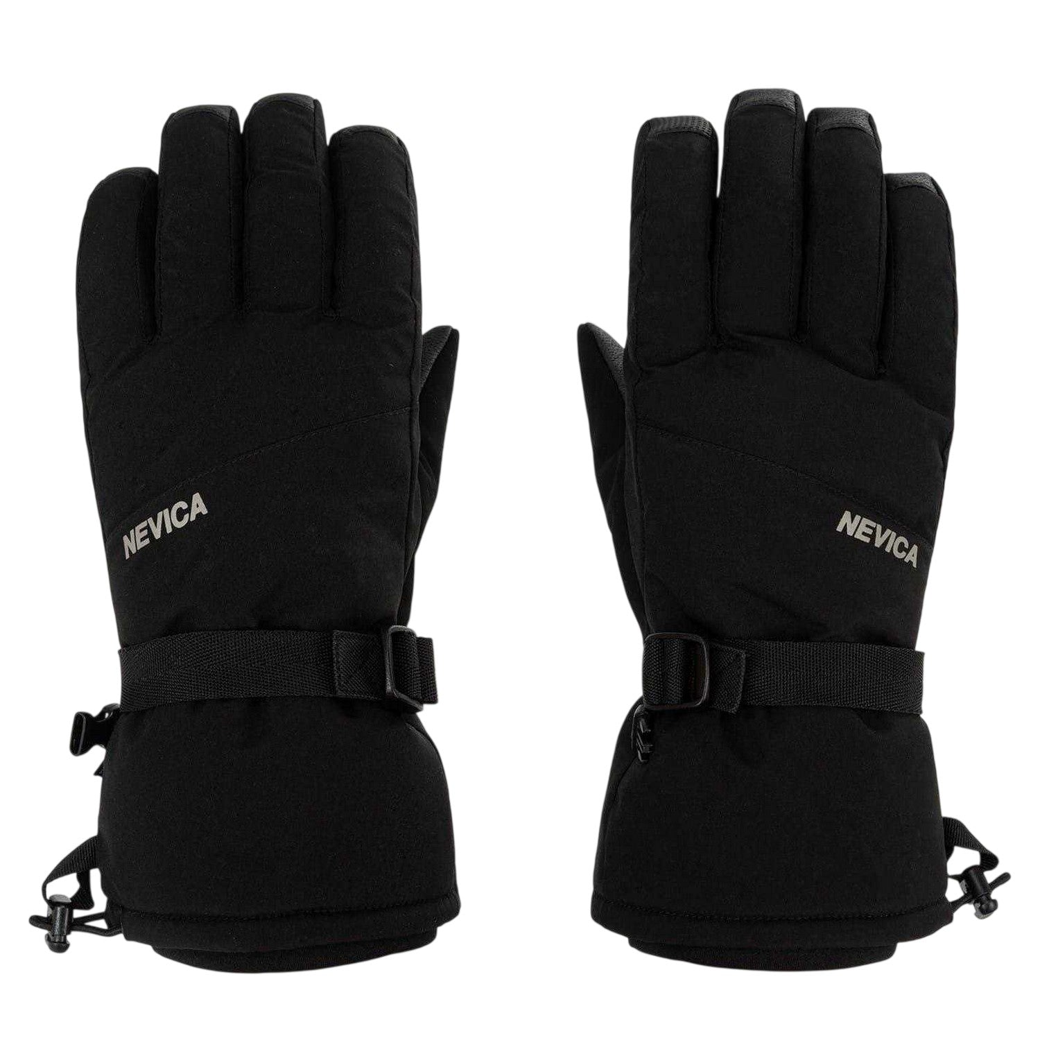 Black - Front - Nevica Unisex Adult 3 in 1 Logo Ski Gloves