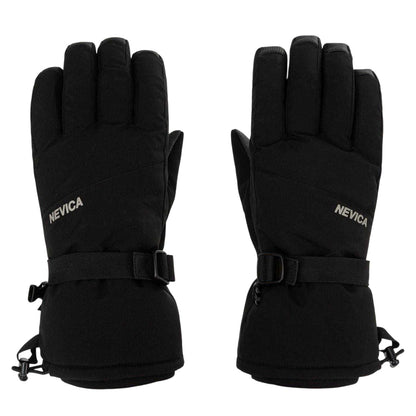 Black - Front - Nevica Unisex Adult 3 in 1 Logo Ski Gloves