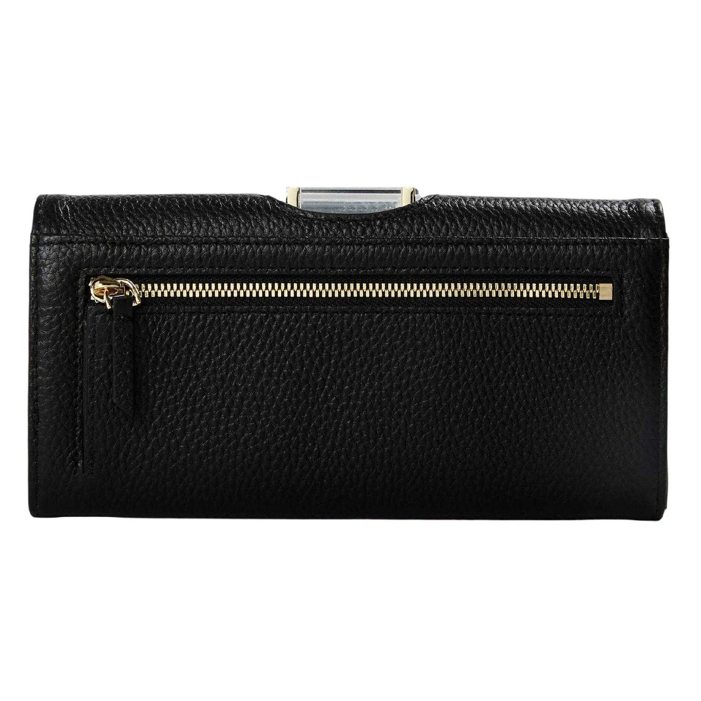 Black - Back - Ted Baker Womens-Ladies Josiey Leather Purse