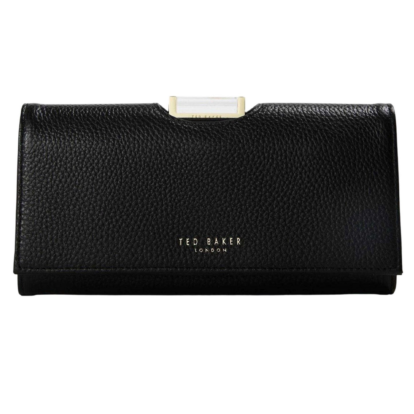 Black - Front - Ted Baker Womens-Ladies Josiey Leather Purse