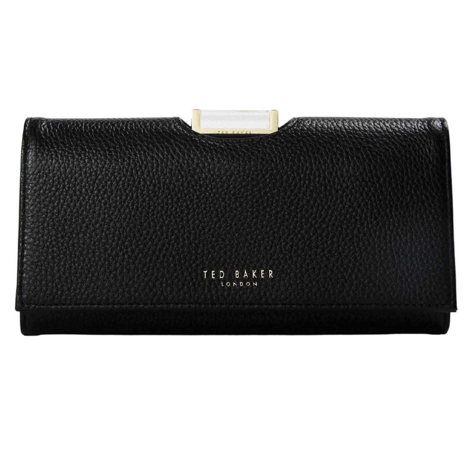 Black - Front - Ted Baker Womens-Ladies Josiey Leather Purse