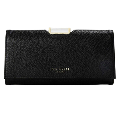Black - Front - Ted Baker Womens-Ladies Josiey Leather Purse