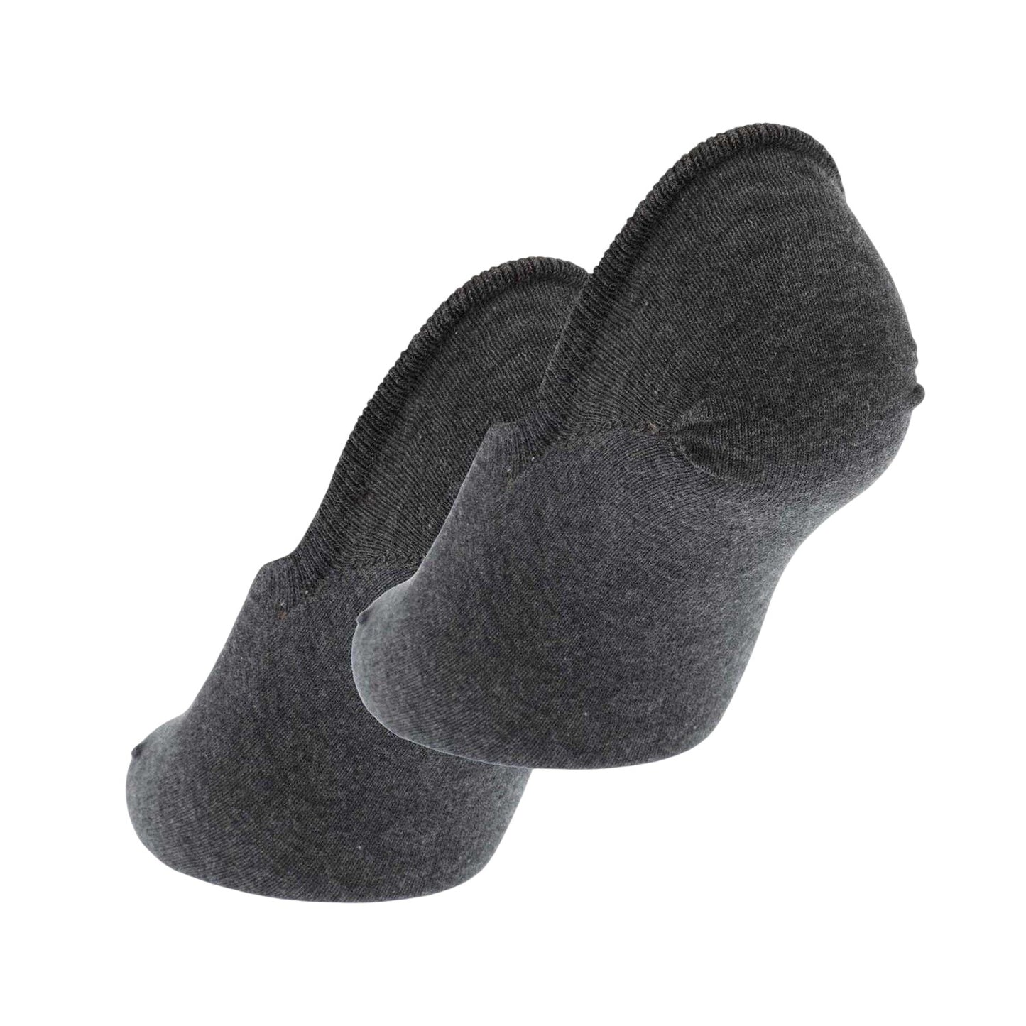 Grey - Back - Hugo Mens No-Show Socks (Pack of 2)