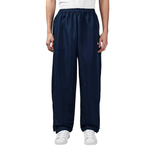 Navy - Front - Lonsdale Mens Essential Oh Woven Tracksuit Bottoms
