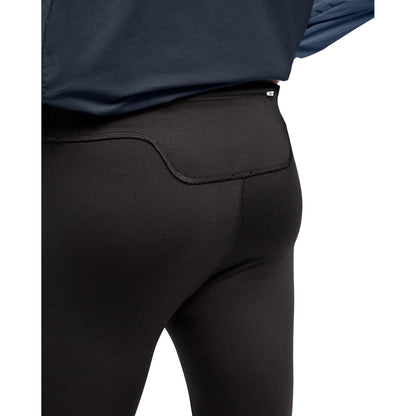 Black - Side - On Running Mens Running Tights