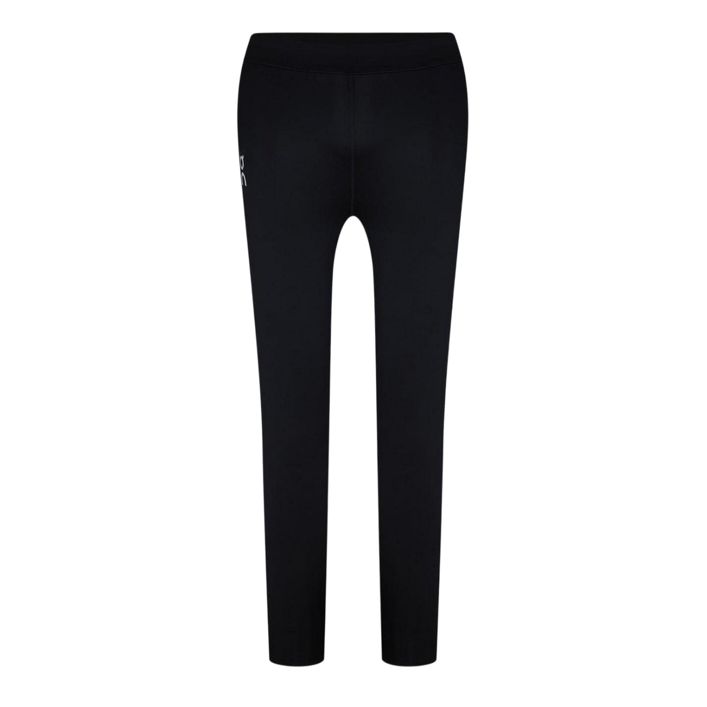 Black - Front - On Running Mens Running Tights