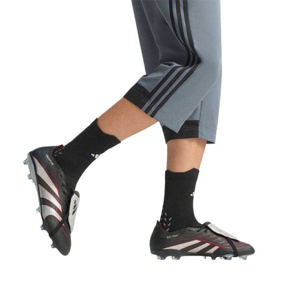 Black-Red - Lifestyle - Adidas Mens League Fold Over Synthetic Firm Ground Football Boots