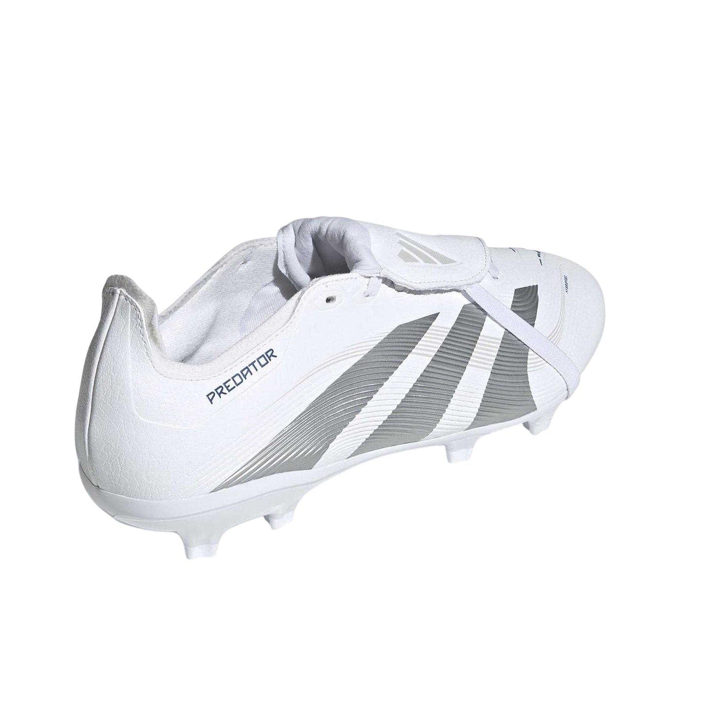 White - Back - Adidas Mens League Fold Over Synthetic Firm Ground Football Boots