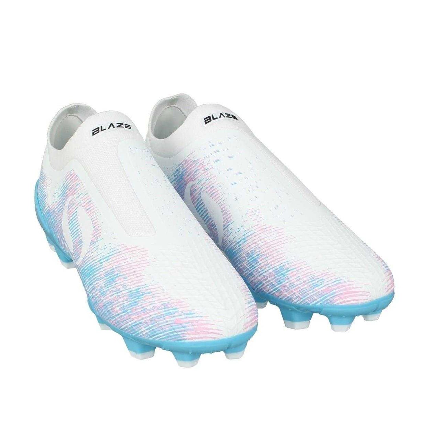 White-Pink-Blue - Lifestyle - Sondico Womens-Ladies Graphic Print Football Boots
