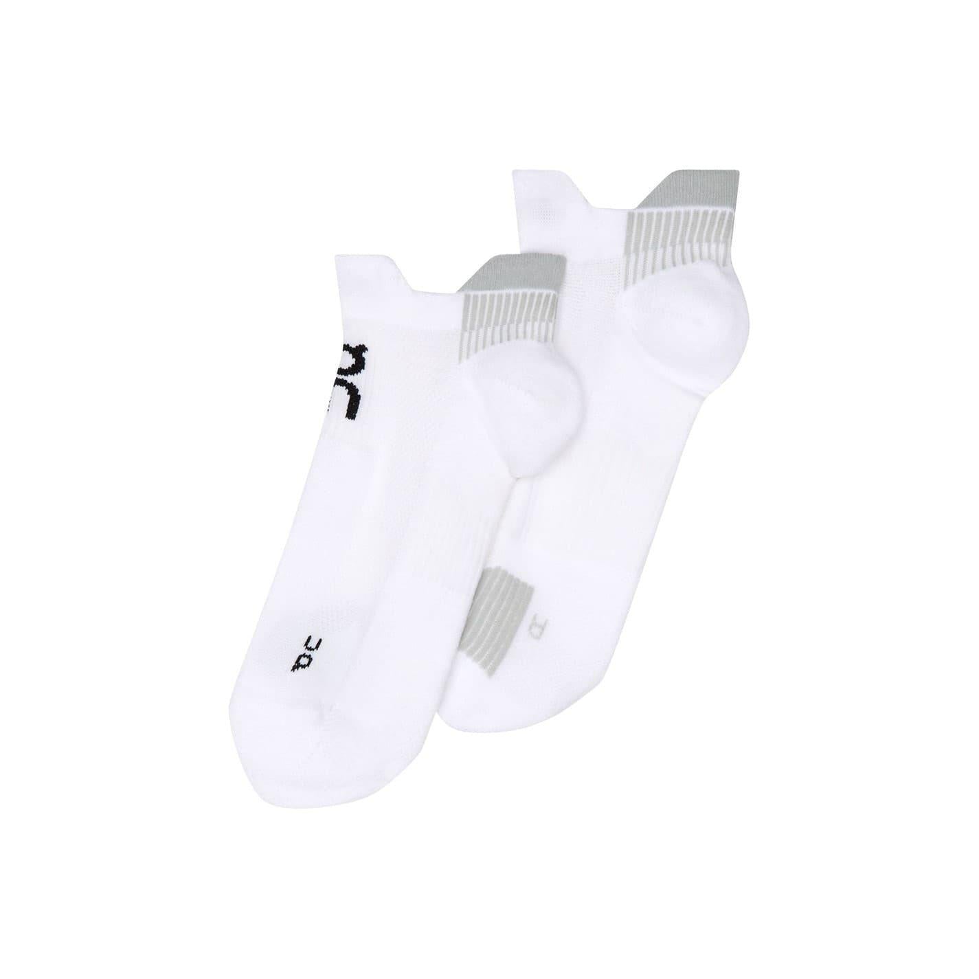 White - Front - On Running Unisex Adult No-Show Socks