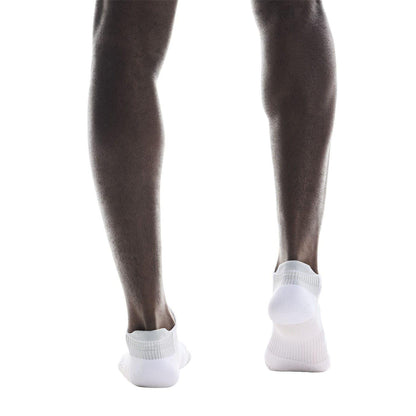 White - Back - On Running Unisex Adult No-Show Socks