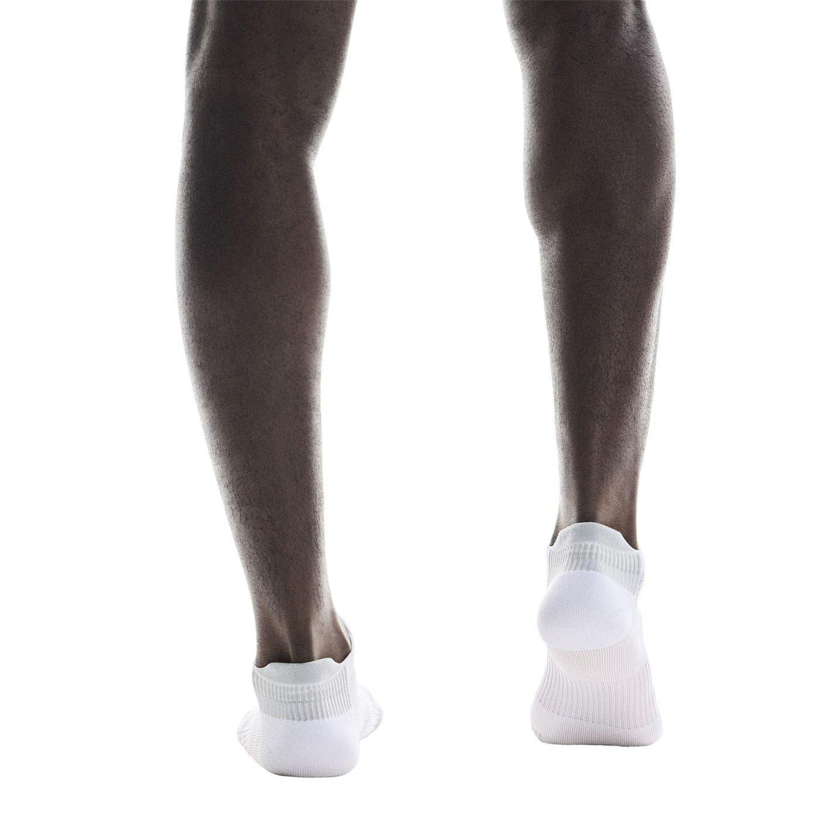 White - Back - On Running Unisex Adult No-Show Socks