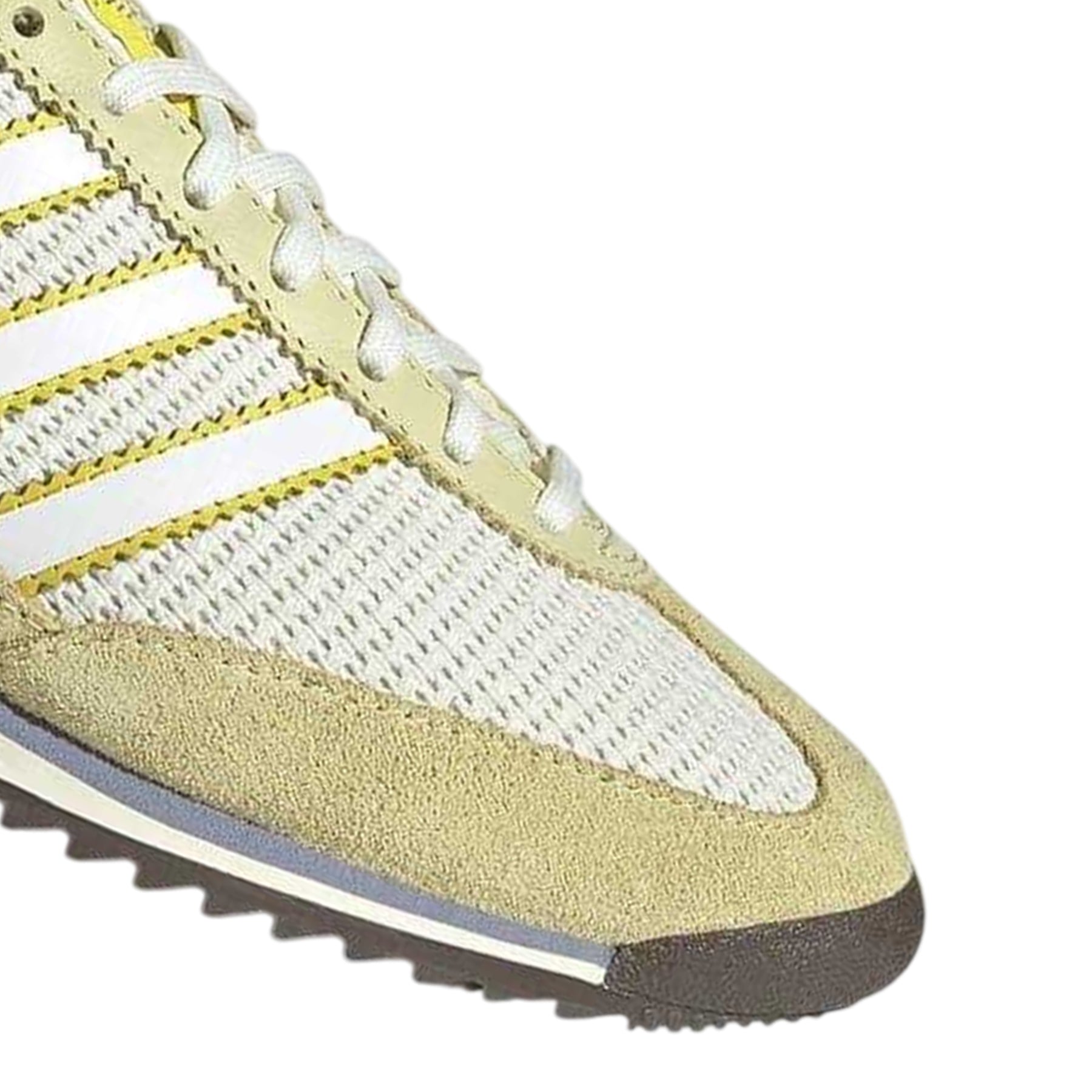 Neon Yellow - Side - Adidas Womens-Ladies Sl72 Suede Trainers
