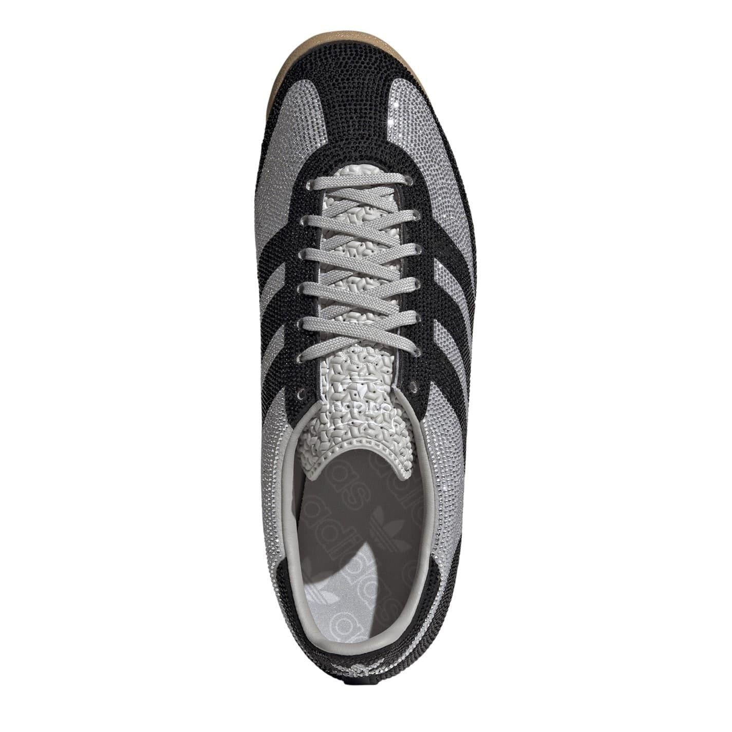 Black - Pack Shot - Adidas Womens-Ladies Sl72 Suede Trainers
