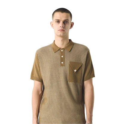 Brown - Lifestyle - Pretty Green Mens Collared Regular Polo Shirt