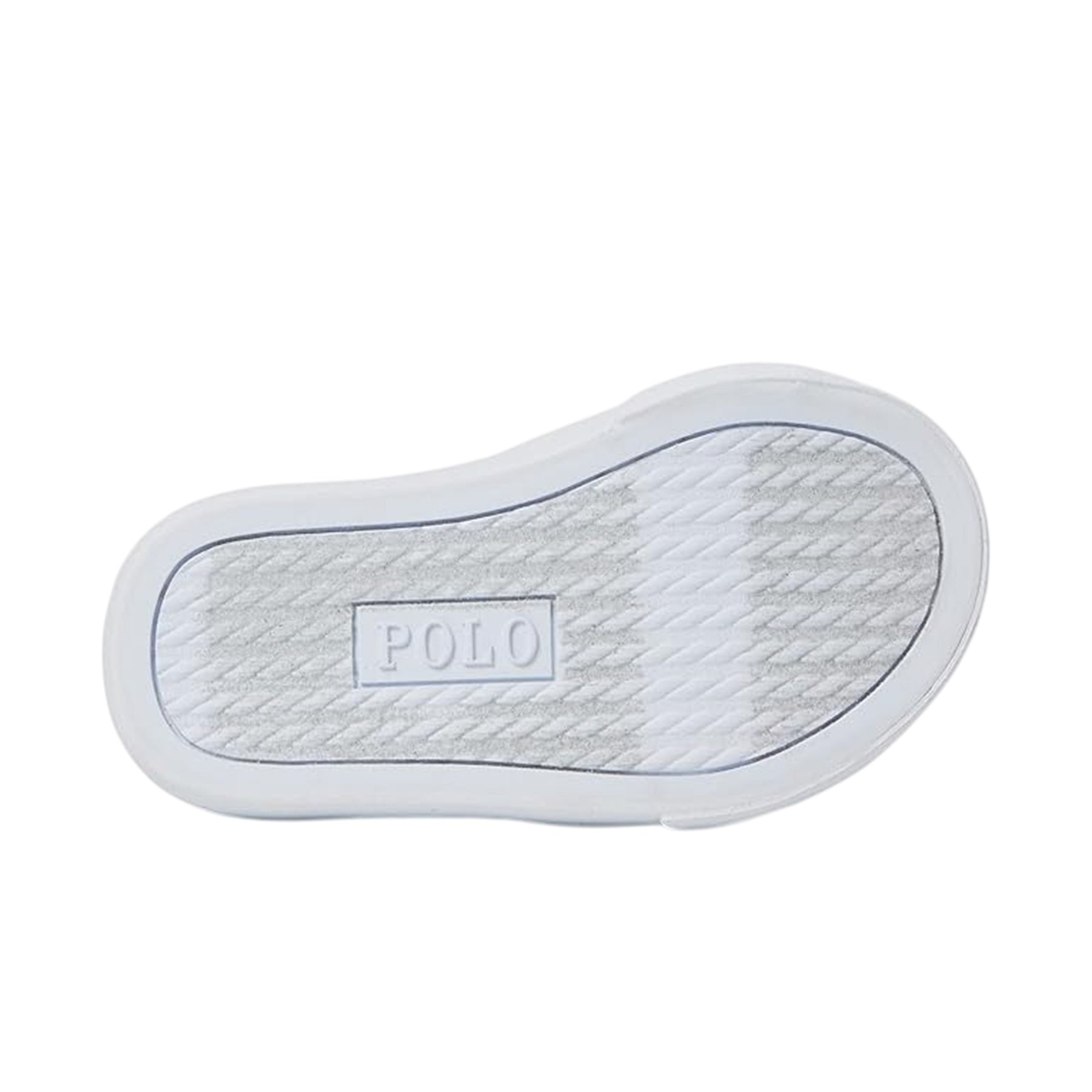 White-Gold - Side - Ralph Lauren Childrens-Kids Theron V Flat Court Shoes