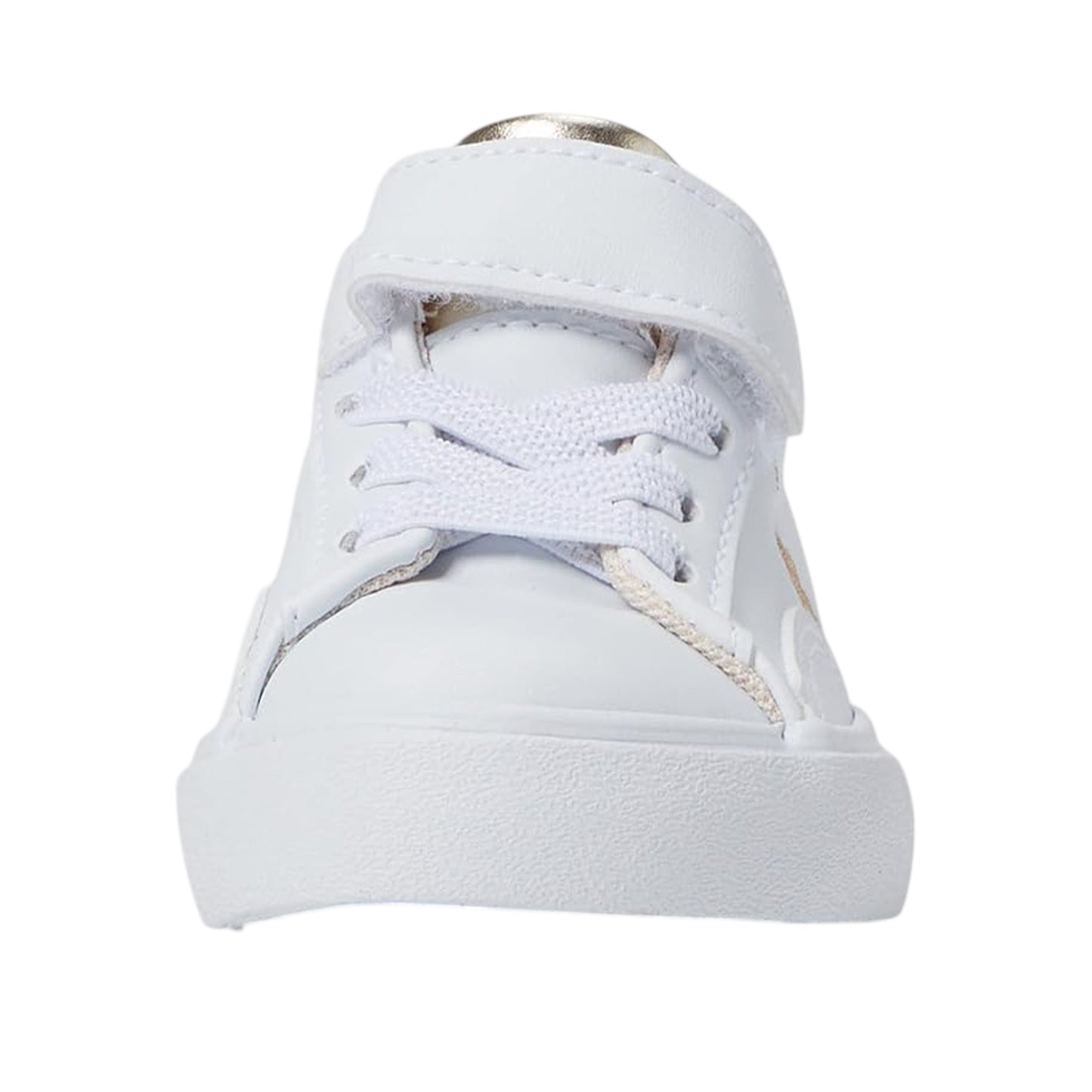 White-Gold - Lifestyle - Ralph Lauren Childrens-Kids Theron V Flat Court Shoes