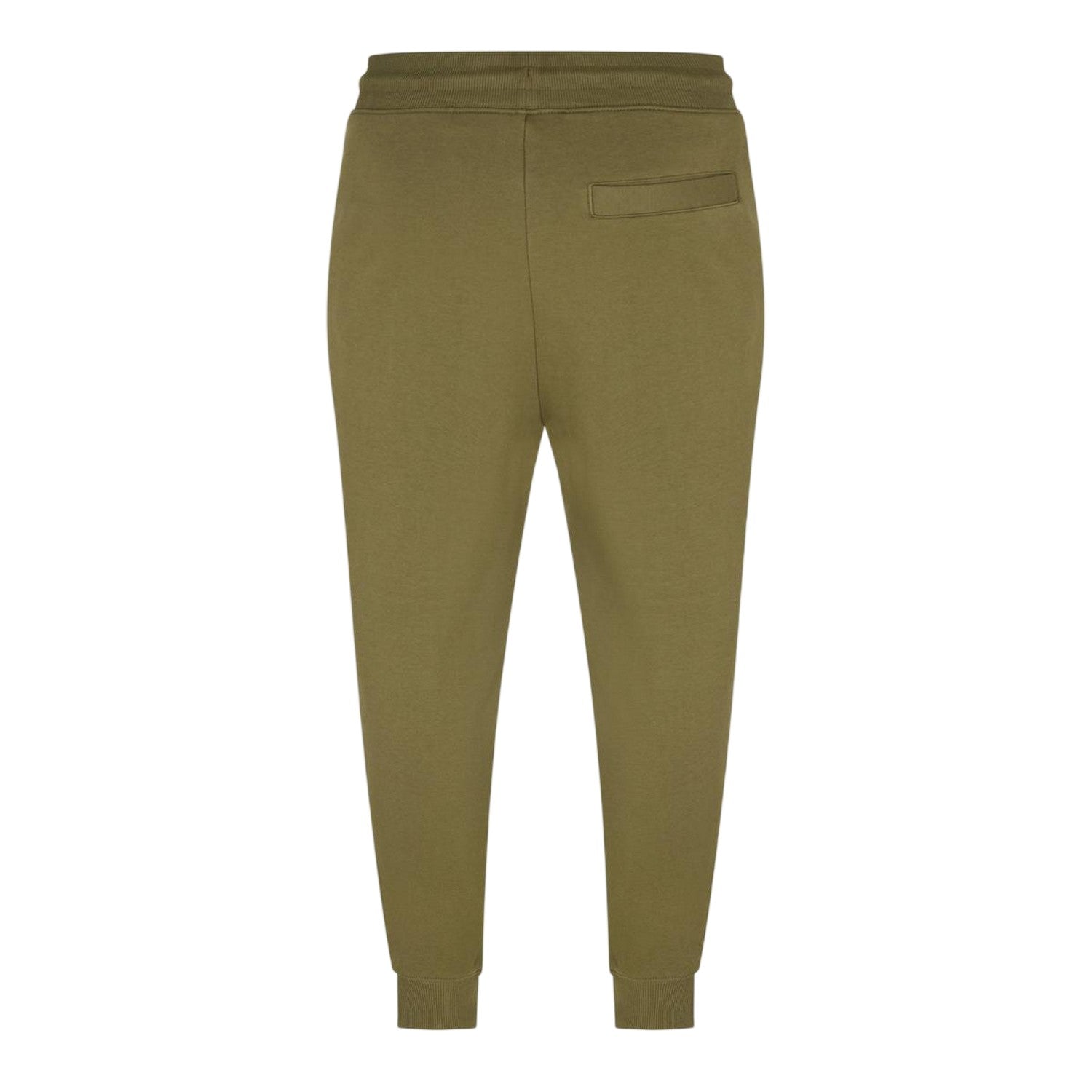 Green - Back - Hugo Boss Mens Logo Cuffed Jogging Bottoms