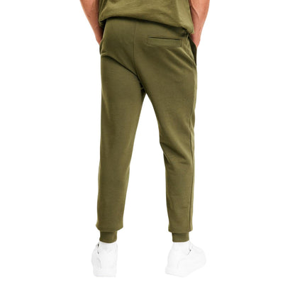 Green - Lifestyle - Hugo Boss Mens Logo Cuffed Jogging Bottoms