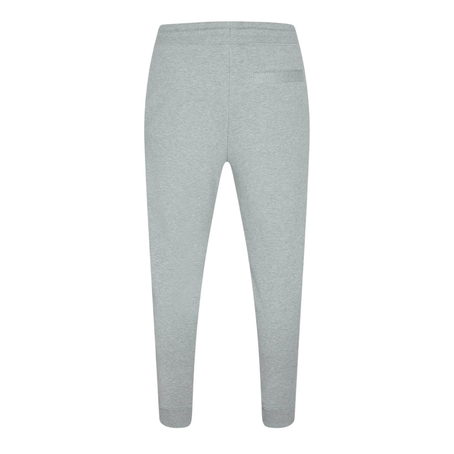 Grey - Back - Hugo Boss Mens Logo Cuffed Jogging Bottoms