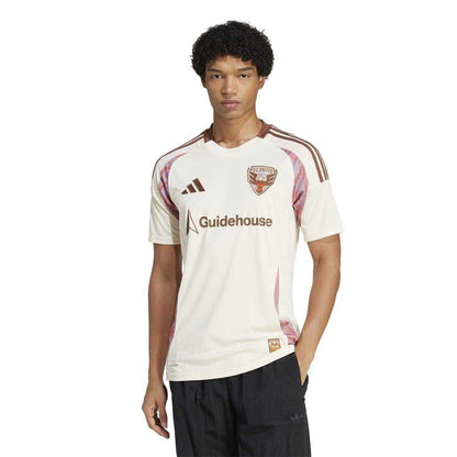 Ecru - Side - DC United FC Mens 25-26 Adidas Away Jersey