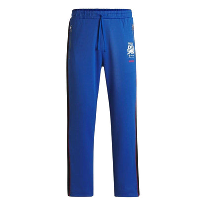 Medium Blue - Front - Hugo Mens Racing Bulls Tracksuit Bottoms