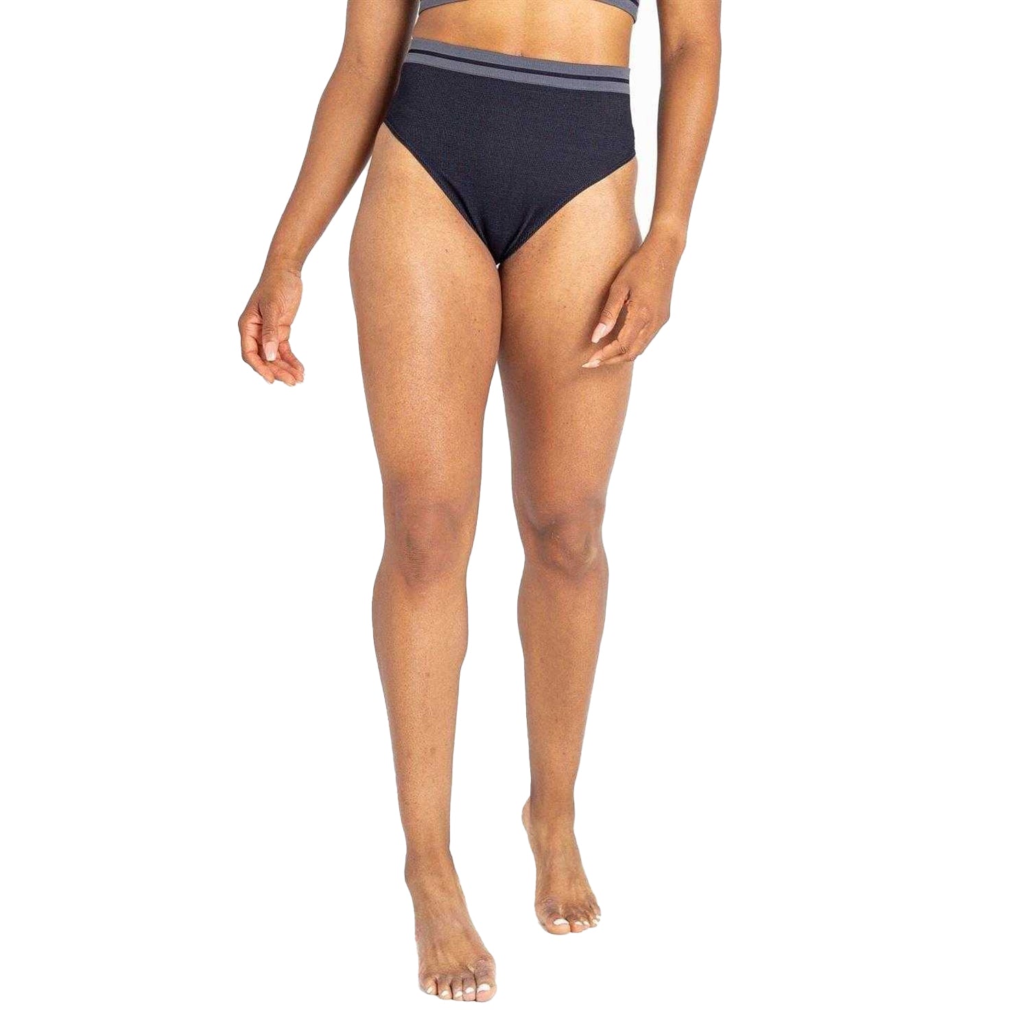 Black - Side - Dare 2B Womens-Ladies Don´t Sweat It Bikini Bottoms