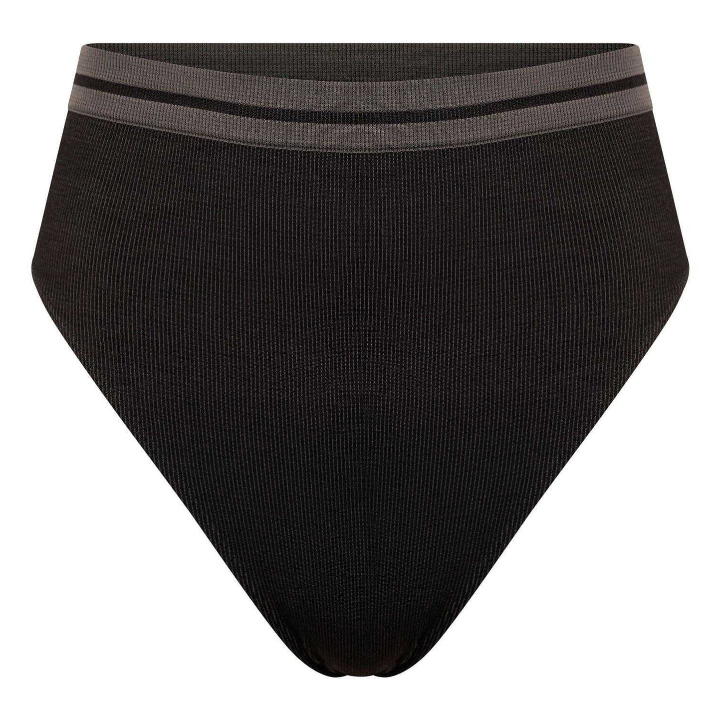 Black - Front - Dare 2B Womens-Ladies Don´t Sweat It Bikini Bottoms
