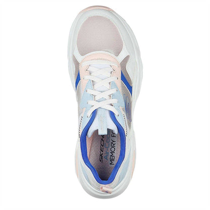 White-Multicoloured - Lifestyle - Skechers Womens-Ladies Stamina Airy Shoes