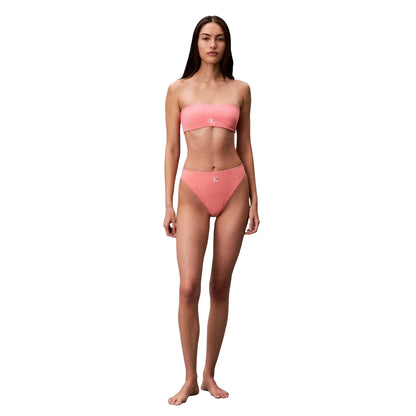 Scarlet - Pack Shot - Calvin Klein Womens-Ladies Hipster Bikini Bottoms