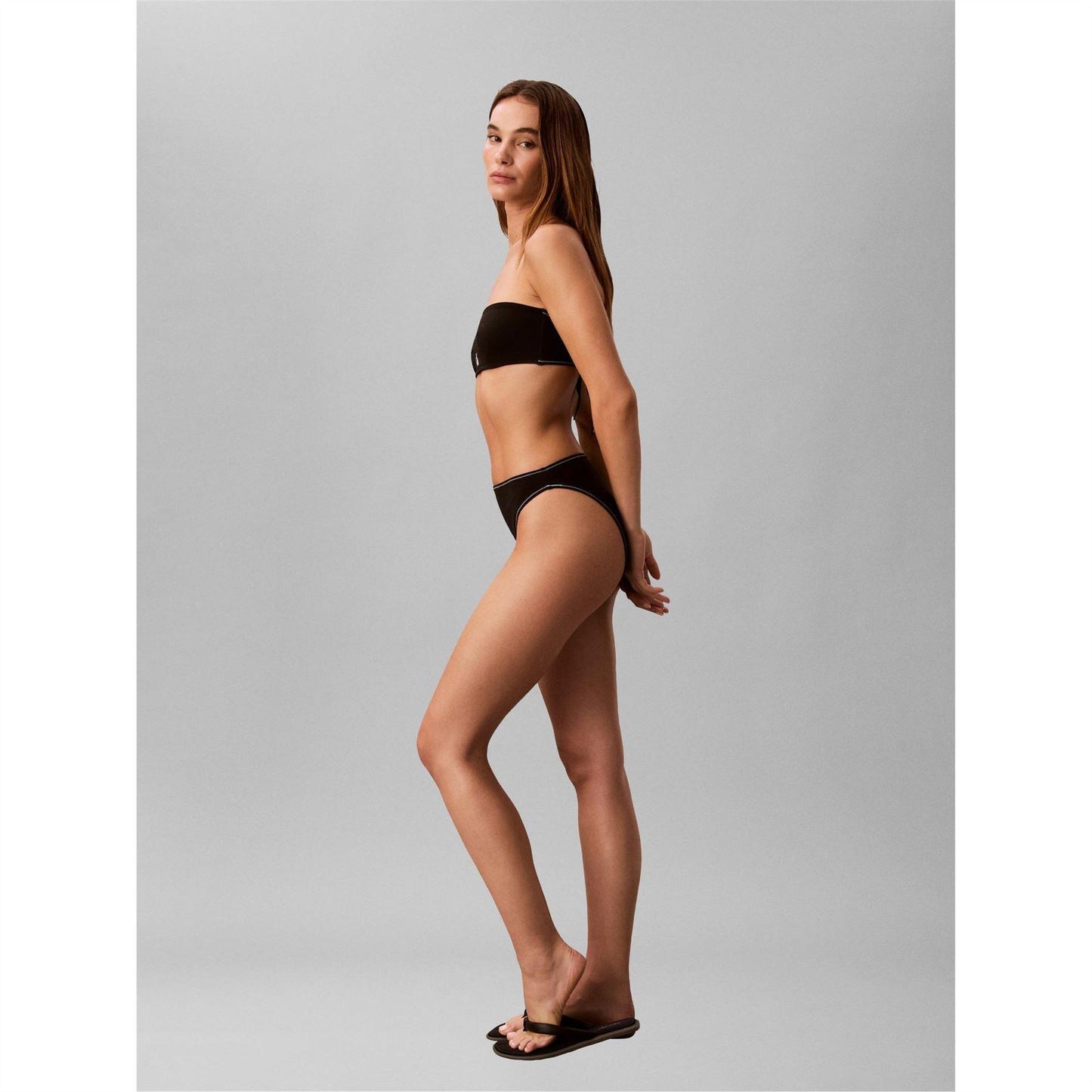 Black - Lifestyle - Calvin Klein Womens-Ladies Hipster Bikini Bottoms