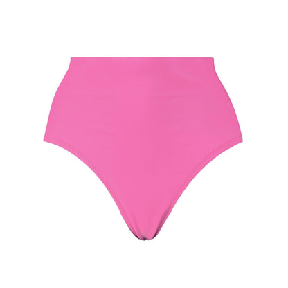 Fluorescent Pink - Front - Puma Womens-Ladies High Waist Bikini Bottoms